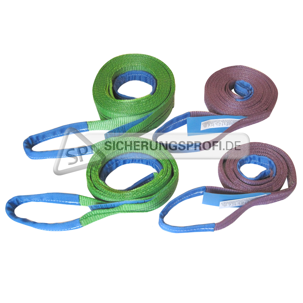Hebeband 1 to. und 2 to., 4er Set Hebeband 1 to. und 2 to., 4er Set