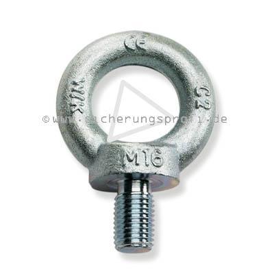 Ringschraube, Gewinde M24, verzinkt Ringschraube, Gewinde M24, verzinkt