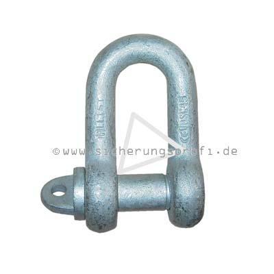 Schäkel, gerade, 2.000 kg Tragkraft Schäkel, gerade, 2.000 kg Tragkraft