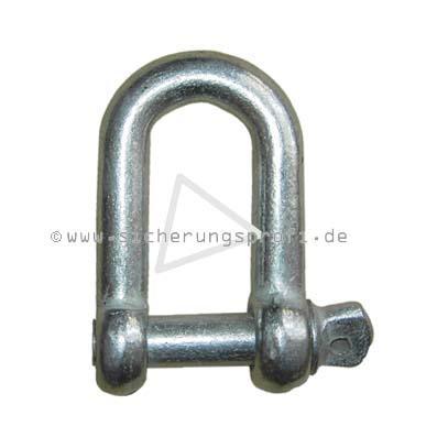Schäkel, gerade, 1.100 kg Tragkraft Schäkel, gerade, 1.100 kg Tragkraft