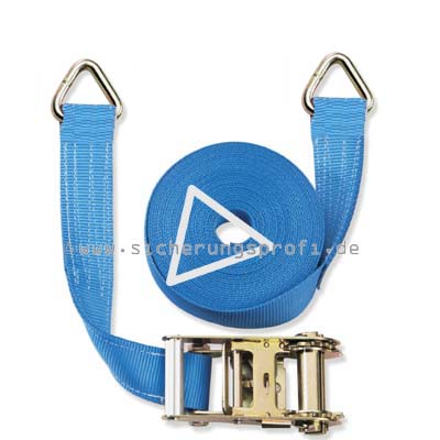 Zurrgurt 3.000 daN, 50 mm breit, mit Triangel Zurrgurt 3.000 daN, 50 mm breit, mit Triangel