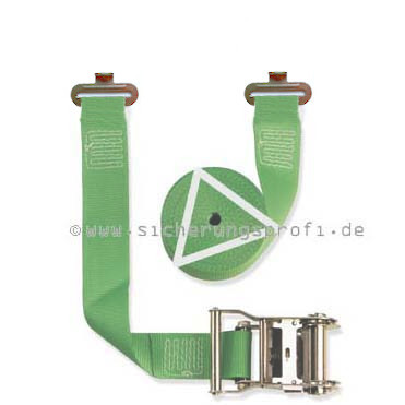 Zurrgurt 600 daN, 50 mm breit, mit Endbeschlag Zurrgurt 600 daN, 50 mm breit, mit Endbeschlag