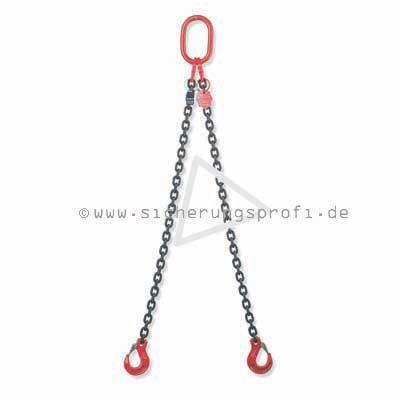 Kettengehänge 2-strang, 1.600 kg Tragkraft bei 0 - 45 Grad Kettengehänge 2-strang, 1.600 kg Tragkraft bei 0 - 45 Grad
