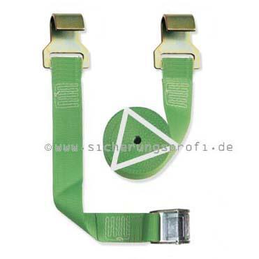 Zurrgurt 400 daN, 50 mm breit, mit Flachhaken Zurrgurt 400 daN, 50 mm breit, mit Flachhaken