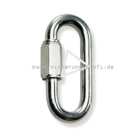Kettenschnellverschluss, 4 mm Durchmesser Kettenschnellverschluss, 4 mm Durchmesser